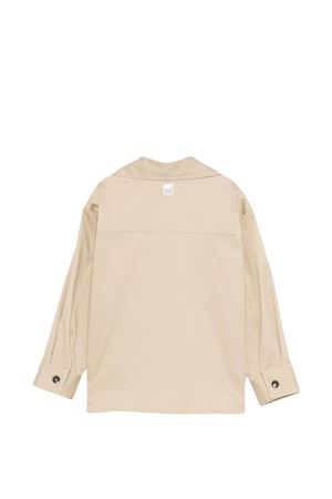 Giacca-camicia con tasche a patta PAOLO PECORA KIDS | PP4329BEIGS